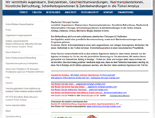 Tablet Screenshot of plastische-chirurgie-tuerkei.com